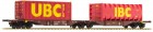 40291 ACME Articulated Container car type Sggmrss 90 of Touax
